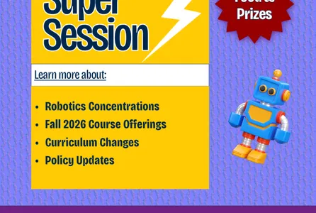 Join us on Thursday, March 19th from 5pm-7pm in FRB 1050 for our Advising Super Session. Come learn more about oiur new concentration, program updates, and policy changes.