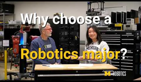 Why major in Robotics? A casual conversation on undergrad robotics at the University of Michigan
