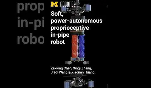 An earthworm-inspired robot to inspect complex pipelines