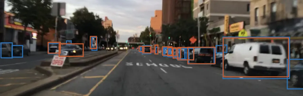 Object detection predictions