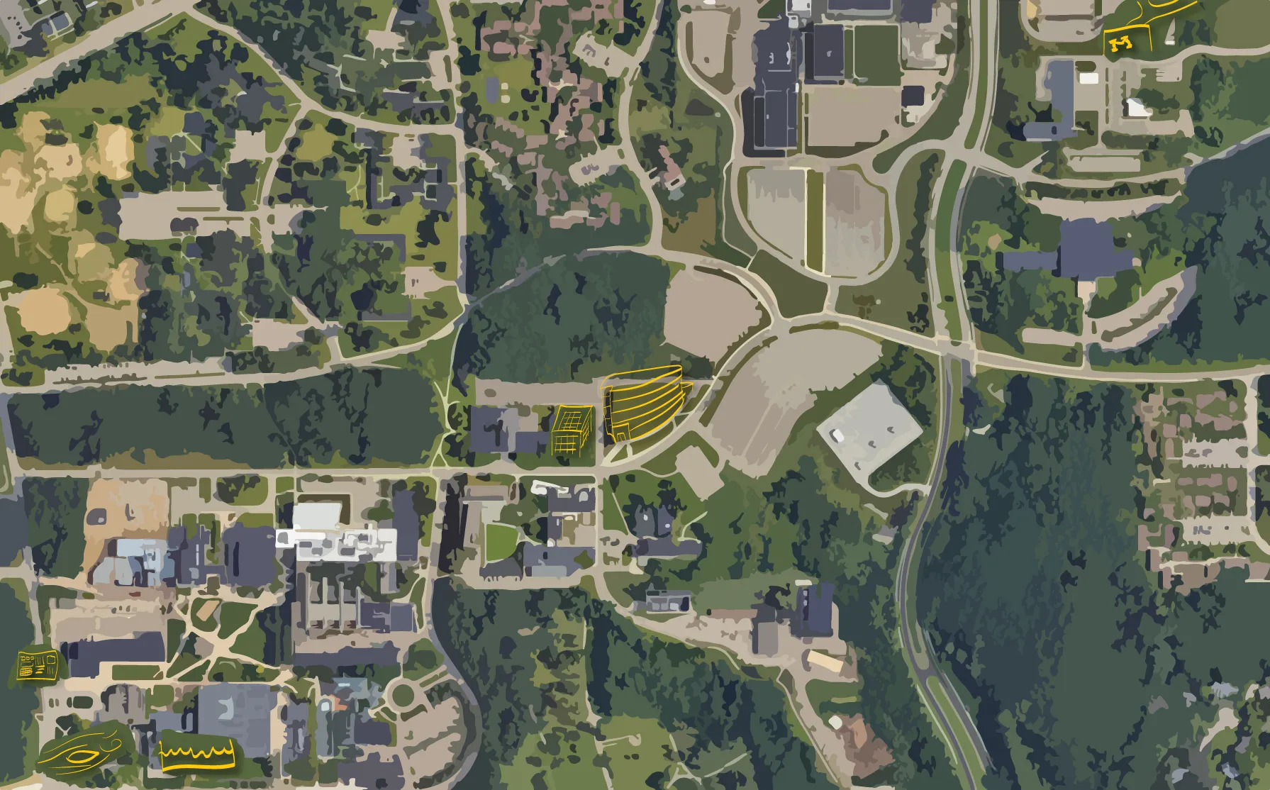 North Campus Map