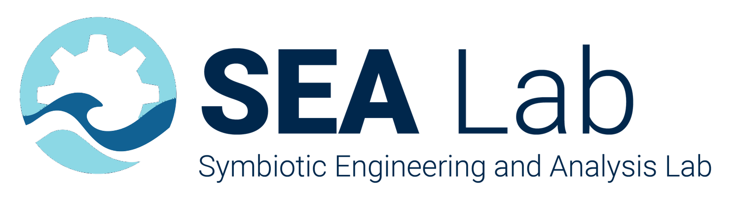 SEA Lab (Symbiotic Engineering and Analysis Lab) logo
