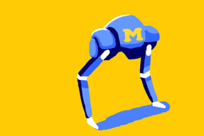 illustrated bipedal robot